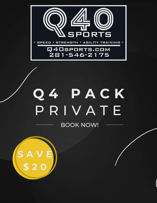 Q4 Pack Private Speed Strength & Agility Sessions
