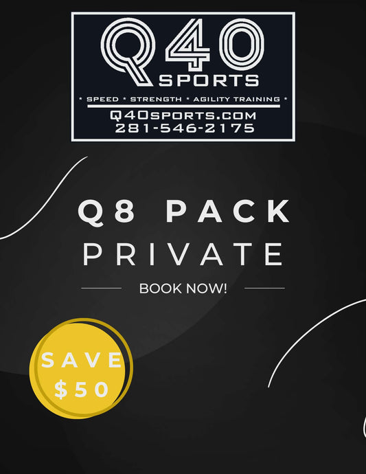 Q8 Pack Private Speed Strength & Agility Sessions